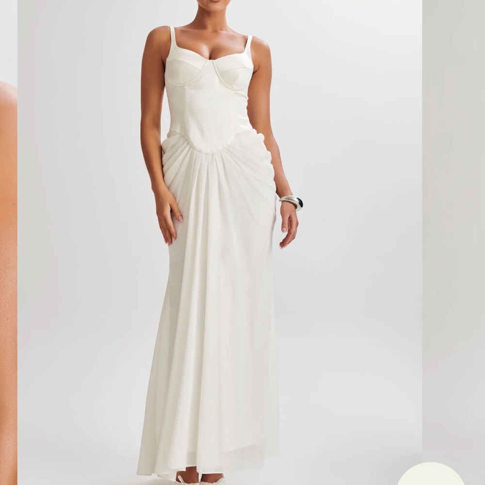 Meshki White Maxi Dress